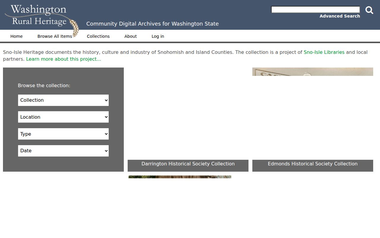 Edmonds residents directory digital archive collection